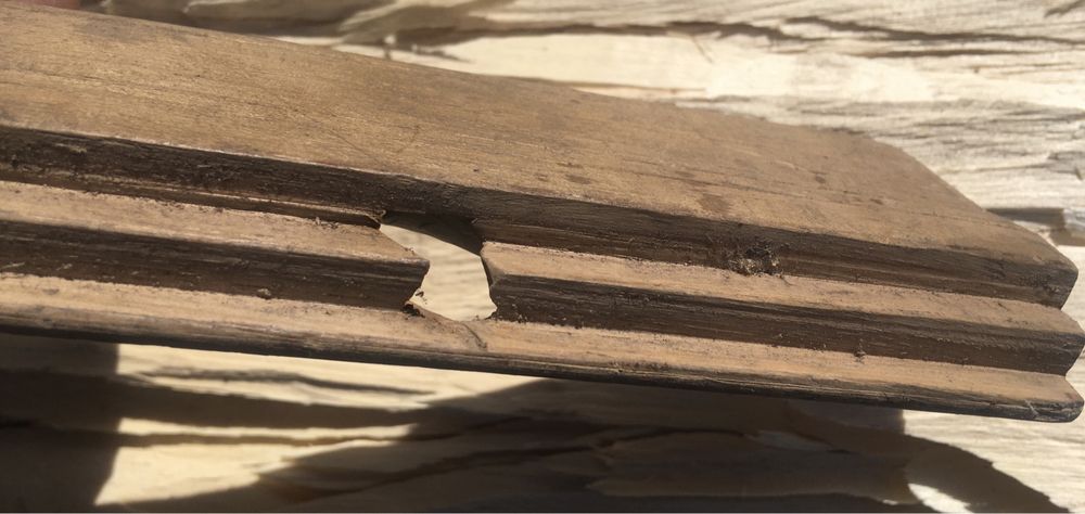 Stary drewniany strug, hebel ręczny, stolarka vintage, nr 4