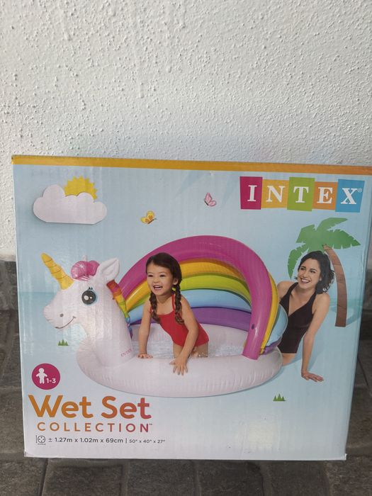 Piscina unicornio bebé Intex