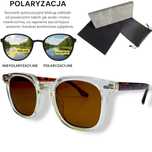 Okulary przeciwsłoneczne polaryzacyjne Unisex TR-90 zestaw etui