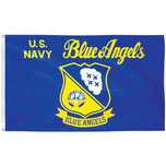 Flaga Blue Angels (150x100 cm) Premium Druk U.S. Navy