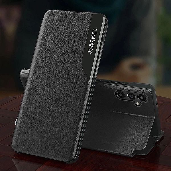 Eco Leather View Case etui do Samsung Galaxy S23 z klapką podstawka ni