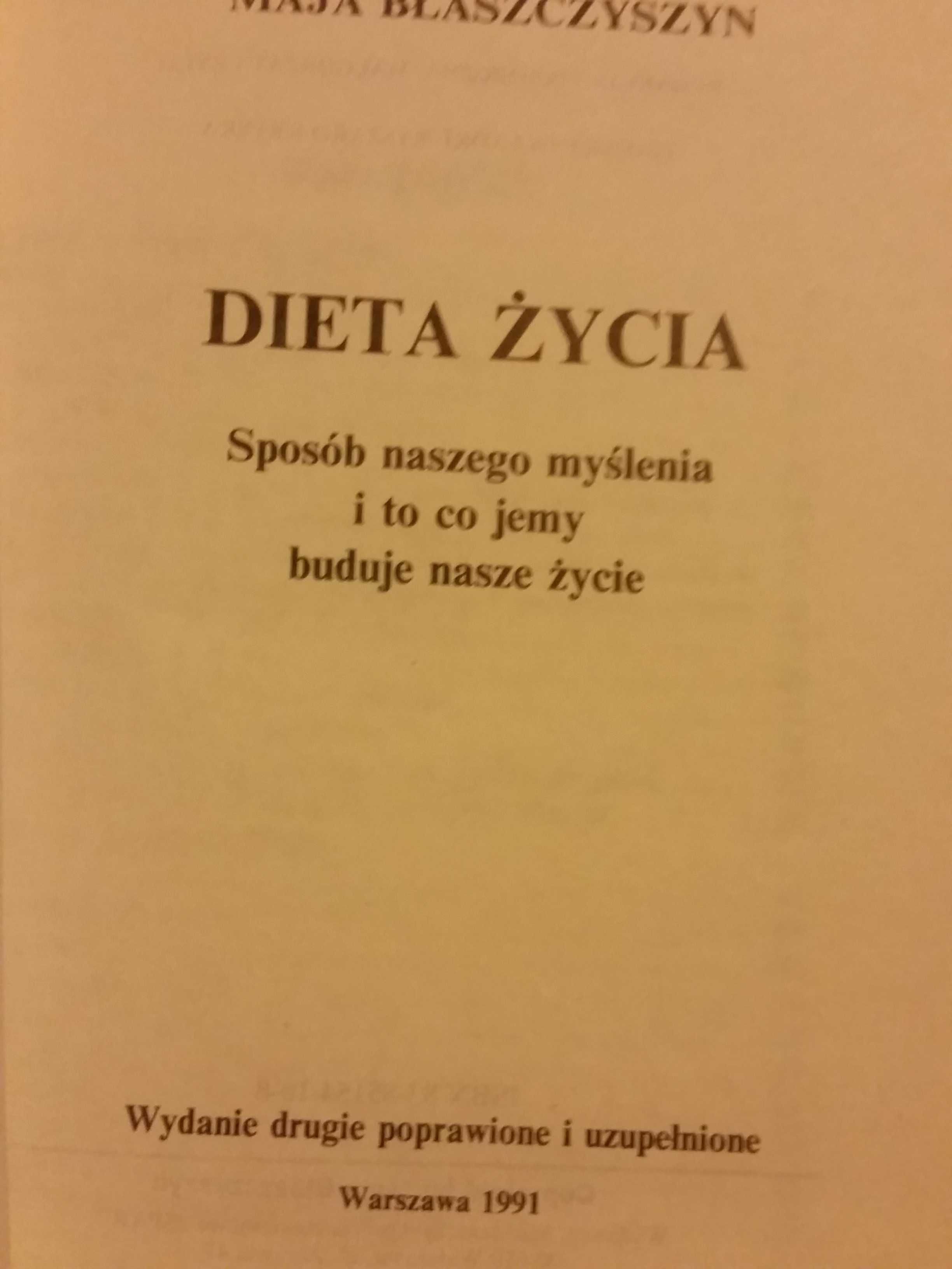 Dieta życia Maja Błaszczyszyn książka