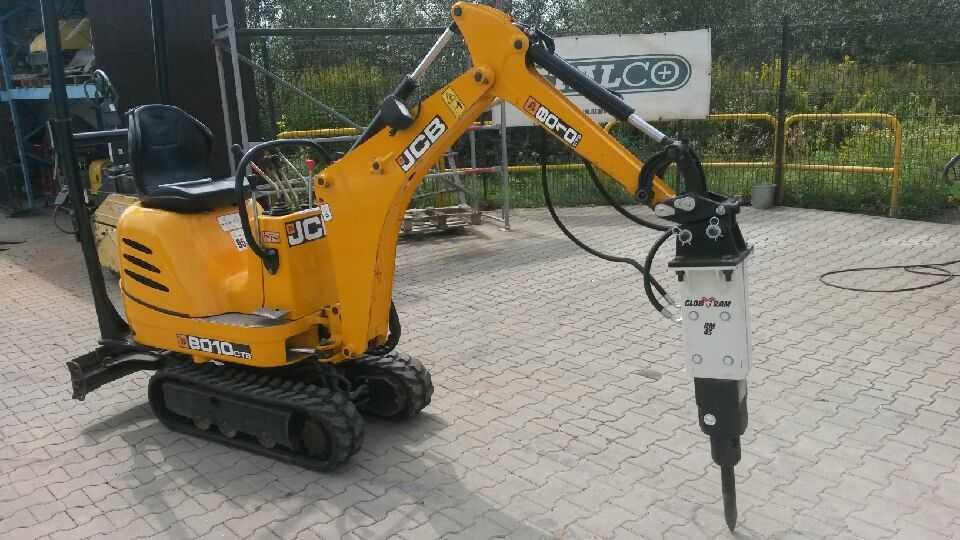 Wynajem koparki JCB CAT KUBOTA wiertnicy młot Wadowice Maków P