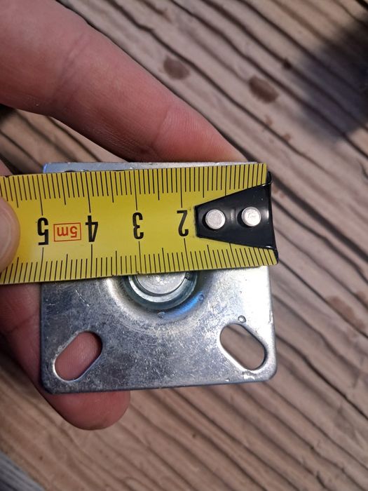 Ролик меблевий зі стопором і без діметр 50 мм