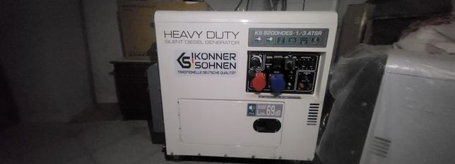 KS 9200HDES-1/3 ATSR Diesel  7.5kW Генератор