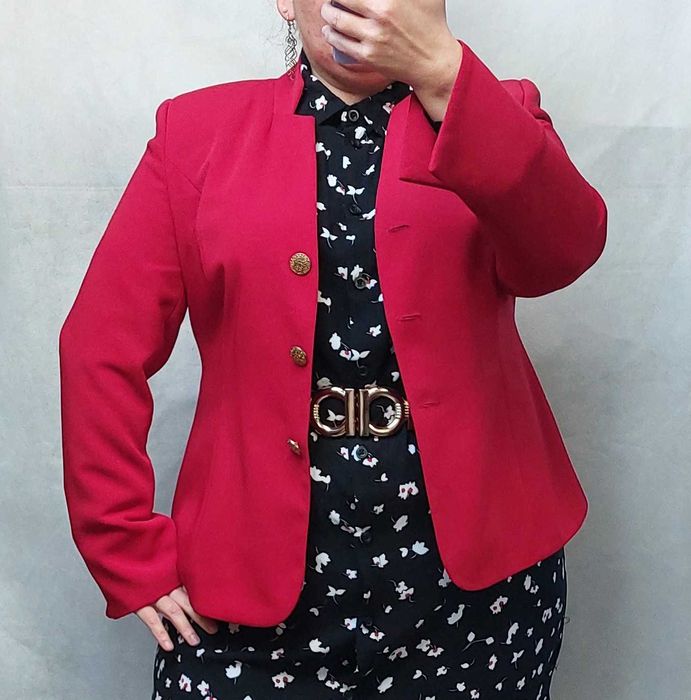 Jak nowy żakiet marynarka Ulala! 44/46 Polska firma