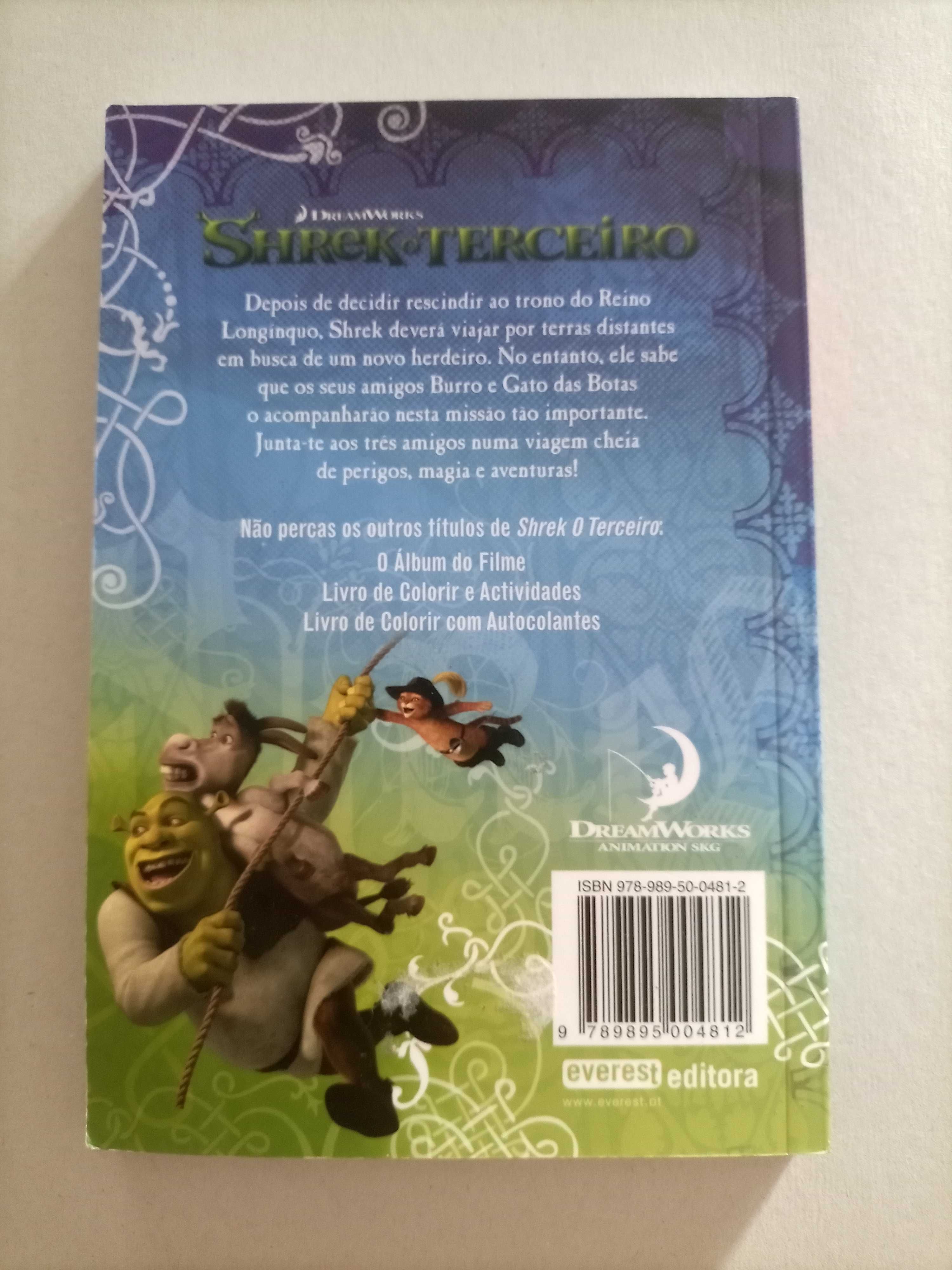 Shrek o Terceiro - o livro do filme