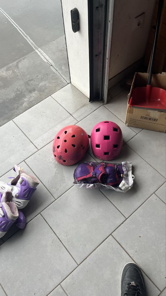 Capacete e protecoes