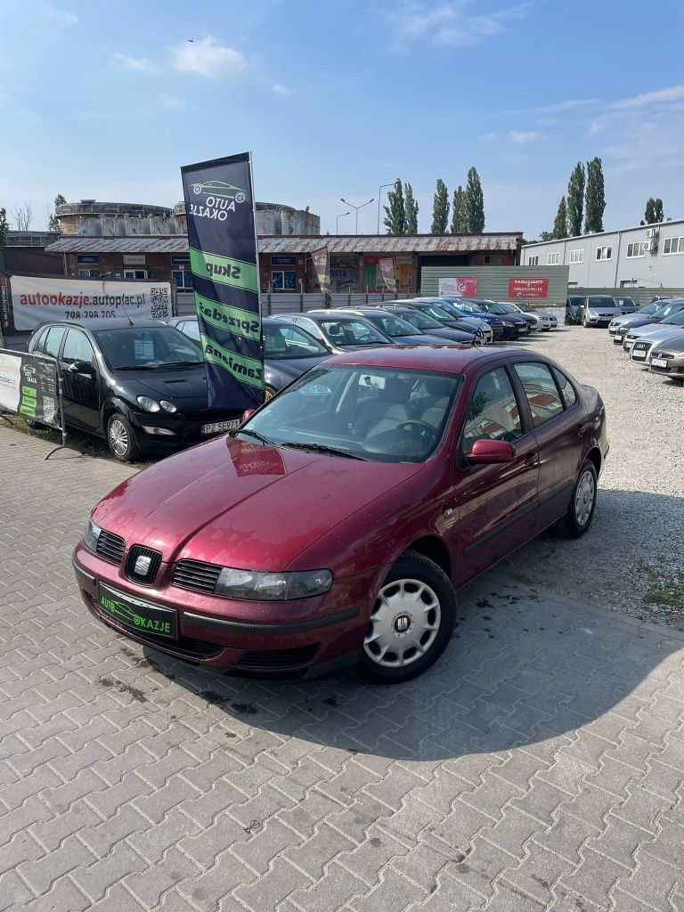Seat Toledo 1.6b// klima // opłaty// niezawodny// zamiana