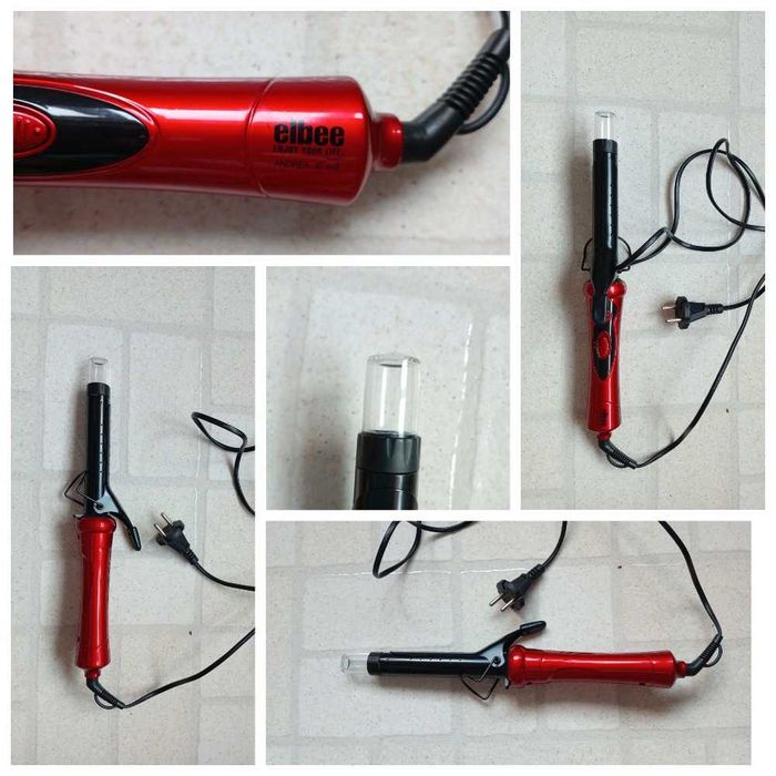 Щипцы плойка для волос c ПАРОМ 2 режима Elbee Andrea 30 watt