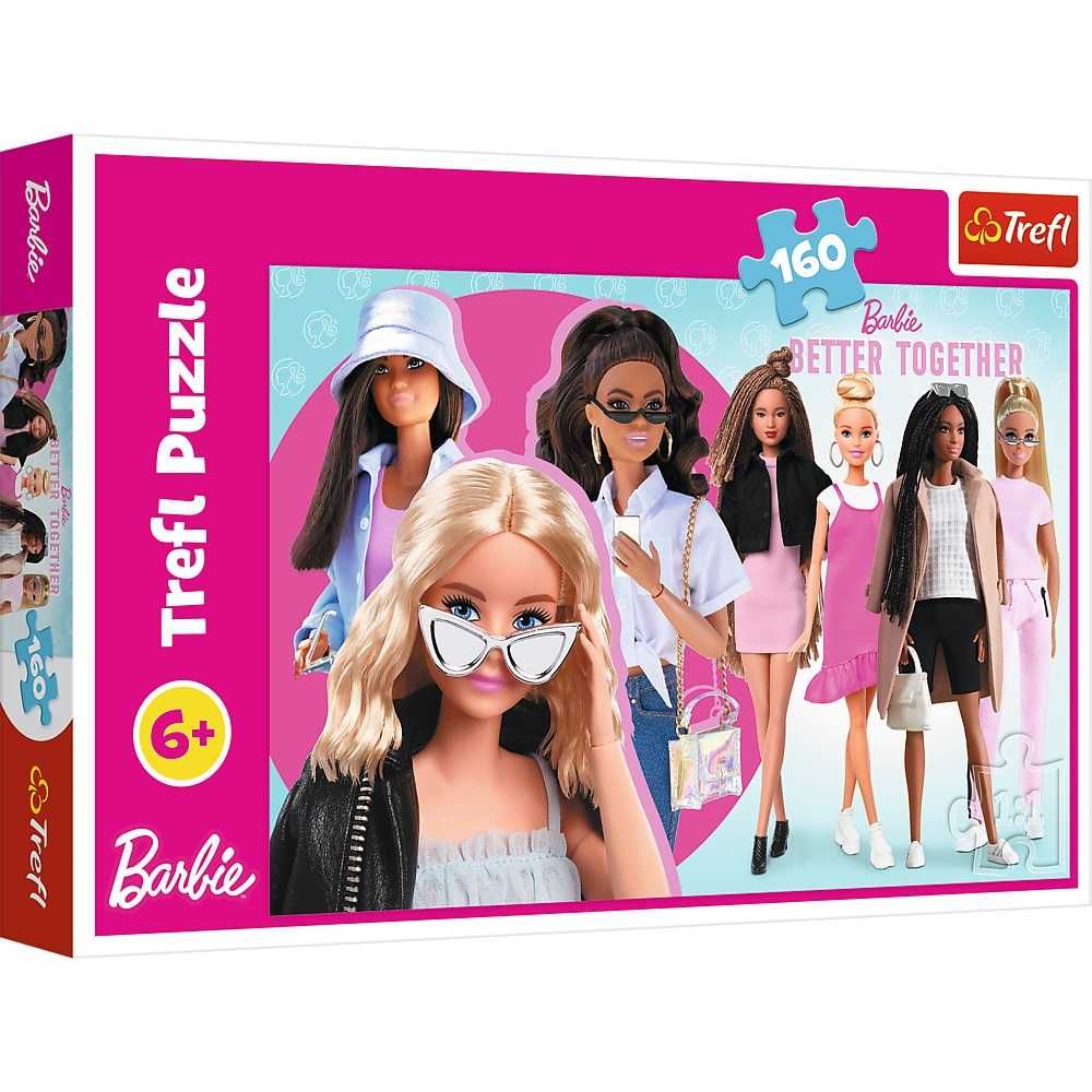 Puzzle 160 el. Trefl Barbie i jej świat 15419