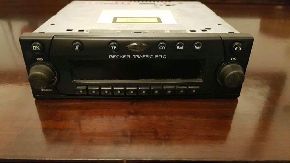 Radio becker traffic pro zmieniarka zestaw w124 w210