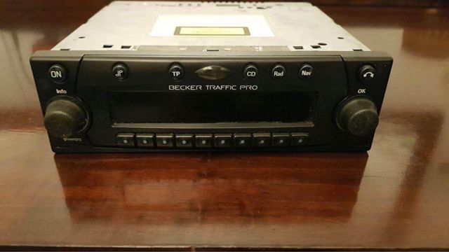 Radio becker traffic pro zmieniarka zestaw w124 w210