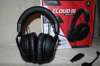 HyperX Cloud III bezprzewodowe Black Gwarancja