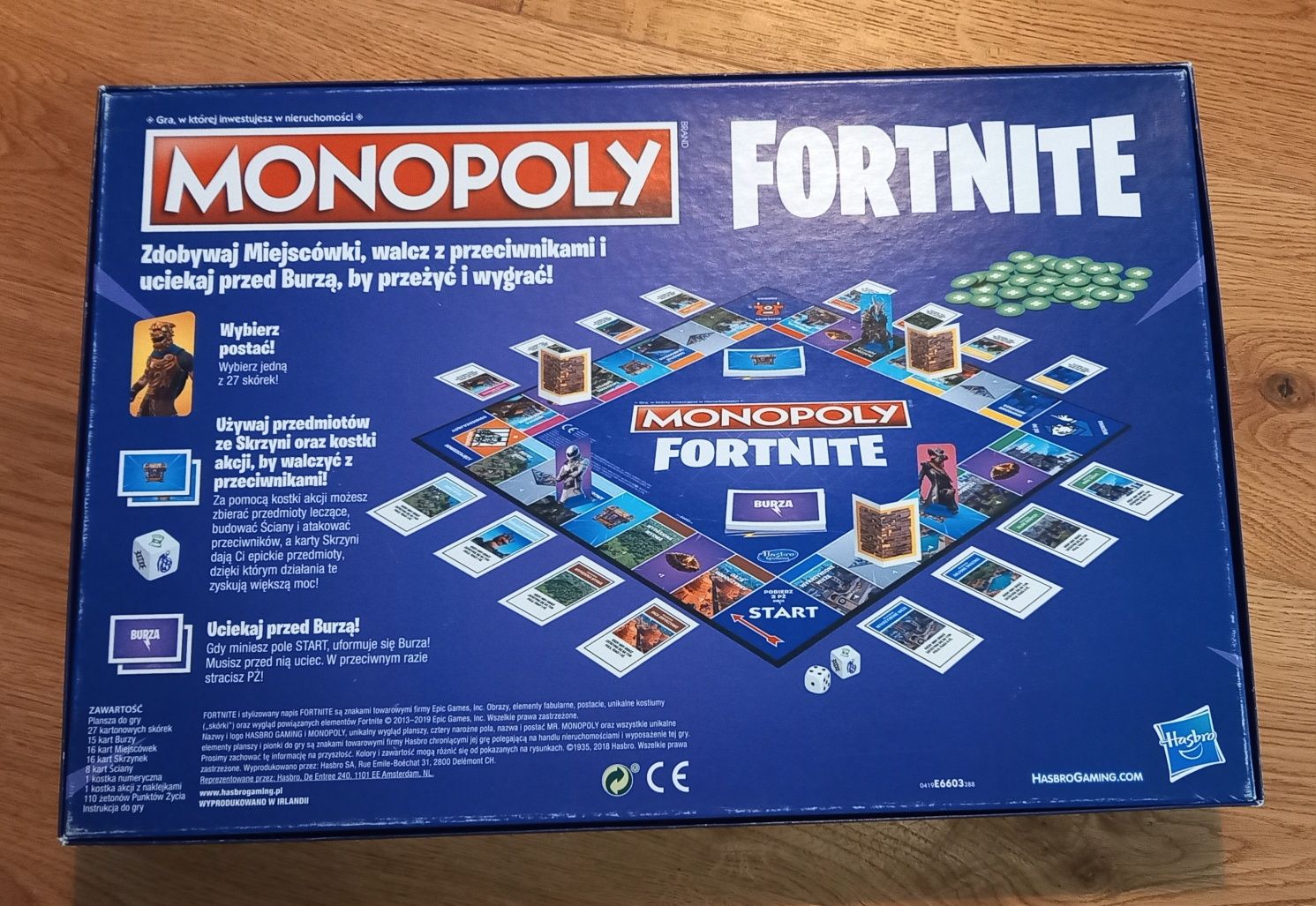 Monopoly Fortnite gra uzywana