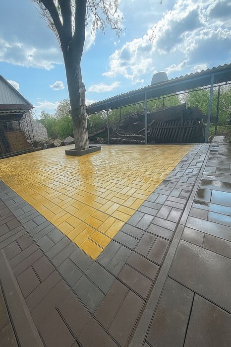 Укладка тротуарной плитки !Качественно и в сроки выполним работы.