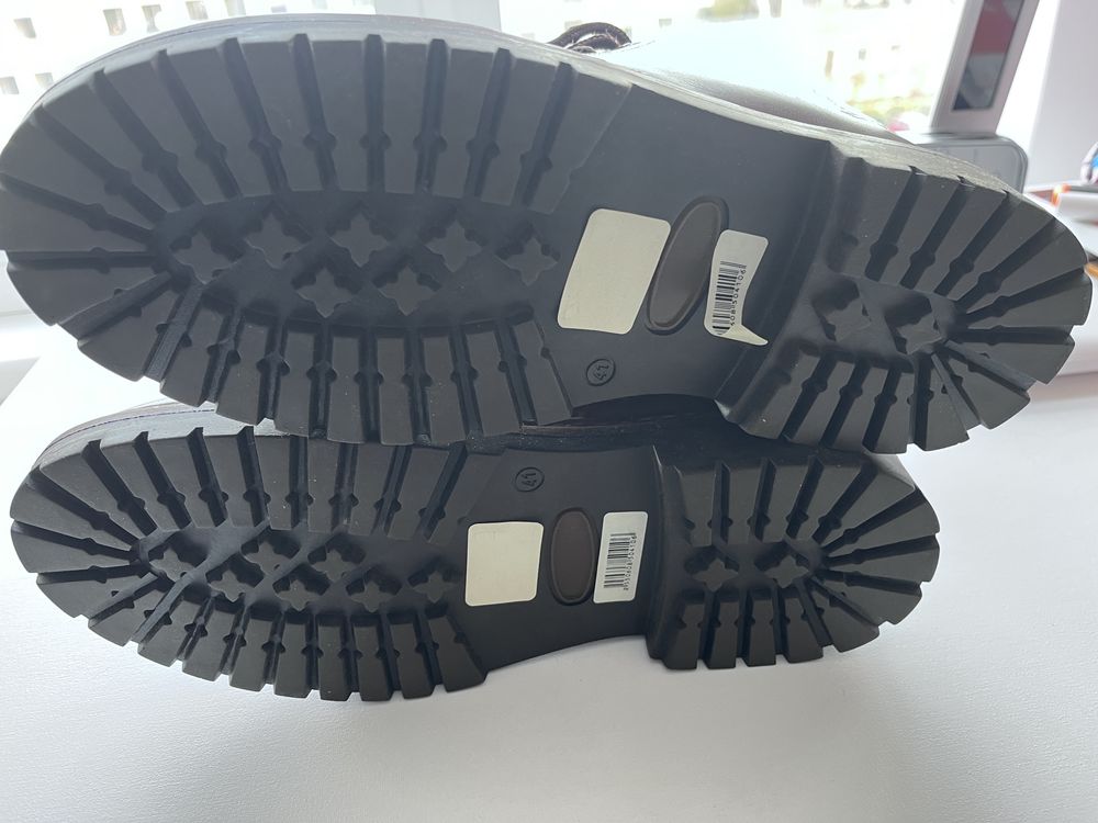 Skórzane buty męskie ocieplane rozmiar 41
