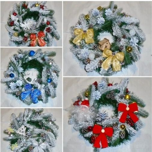 Новорічні віночки