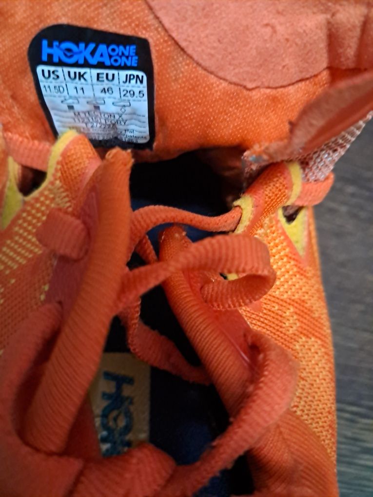 Кросівки Hoka Tестоn x р 46 29.5см