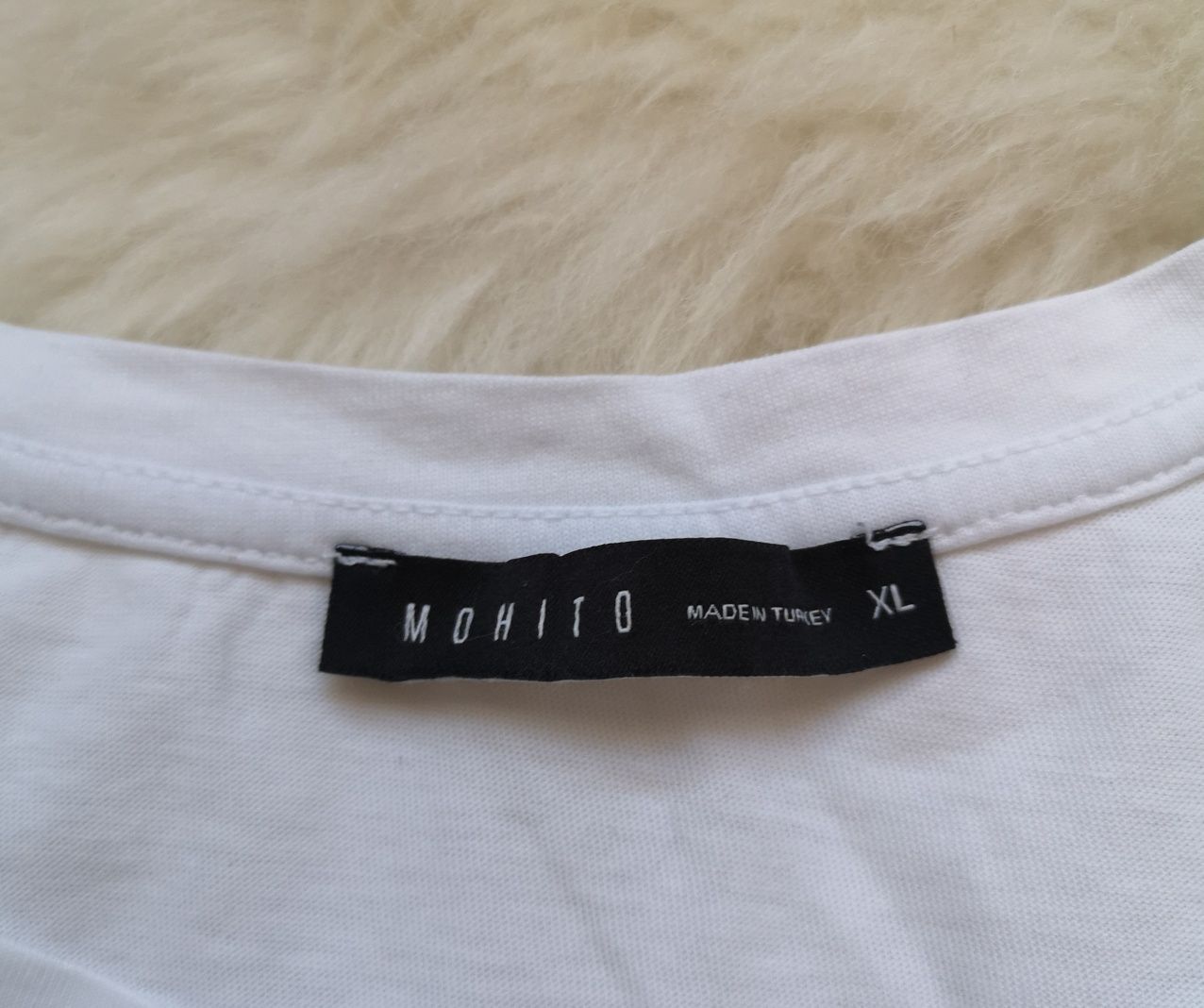 Damska koszulka t-shirt | MOHITO | r. XL