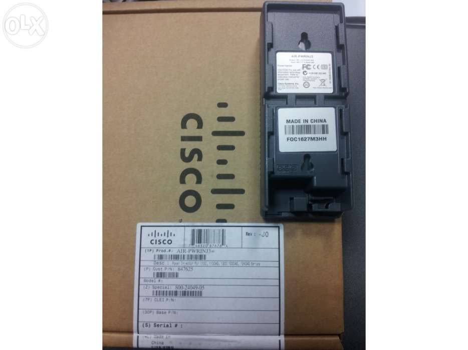 Power inject da cisco air-pwrinj3