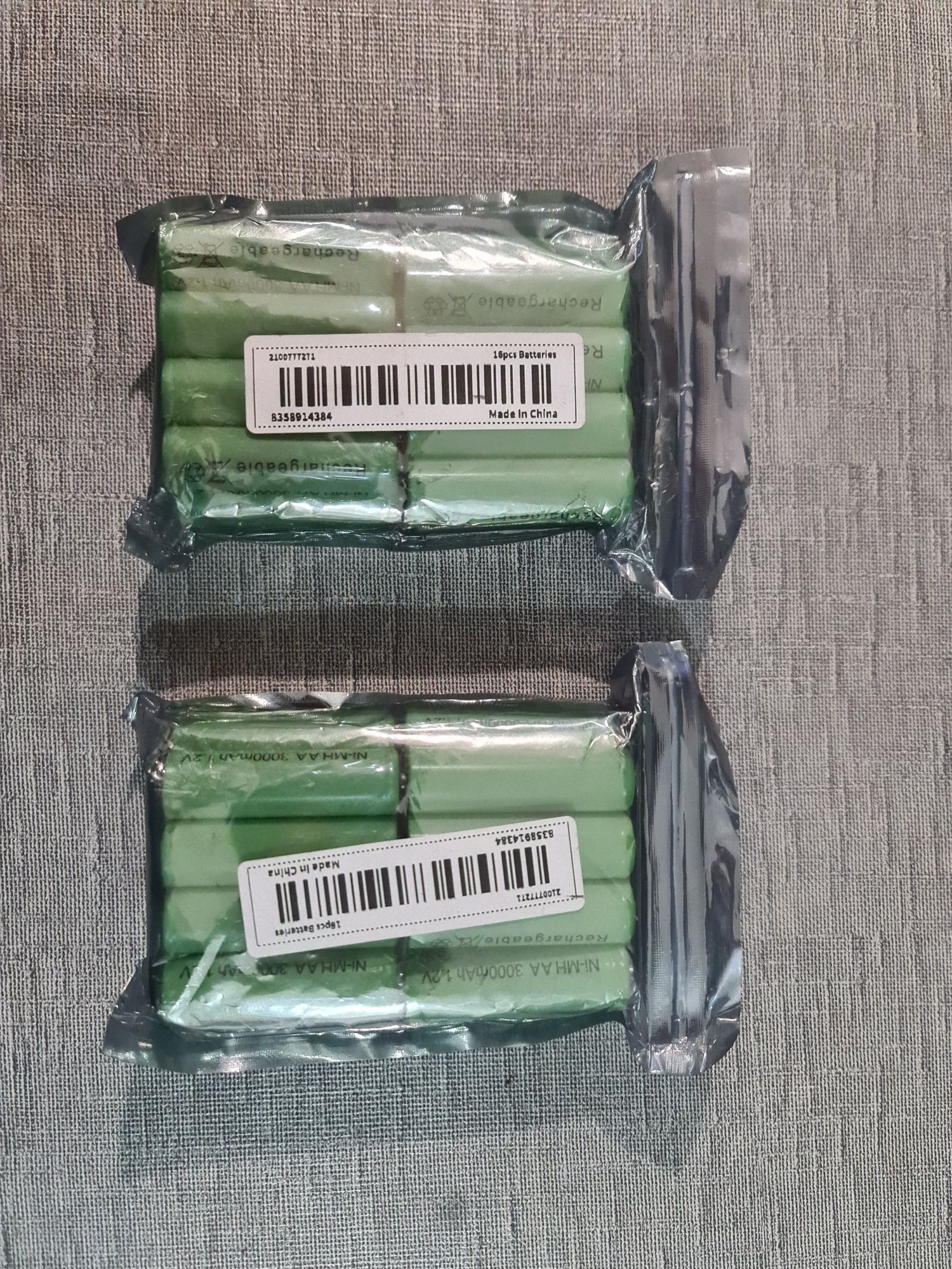 32 Células AA 3000mAh 1,2v novas