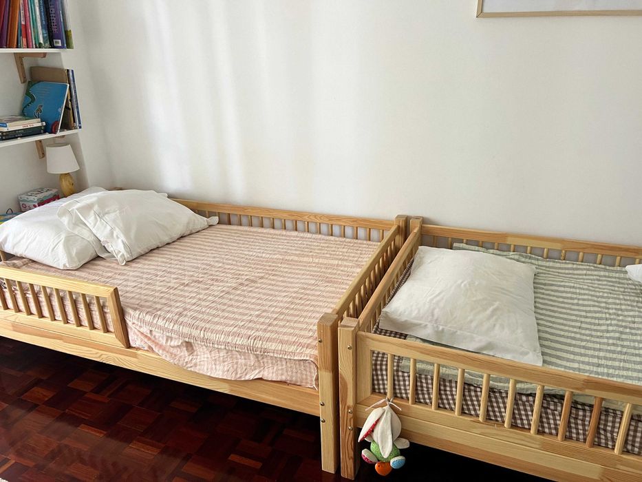 2 Cama (s) Criança Mon Lit Cabane 90*160