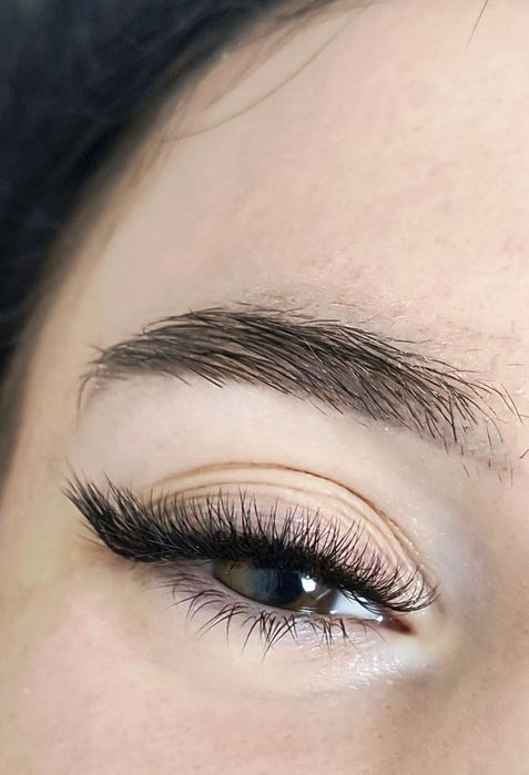 Нарощування вій. Наращивание ресниц.