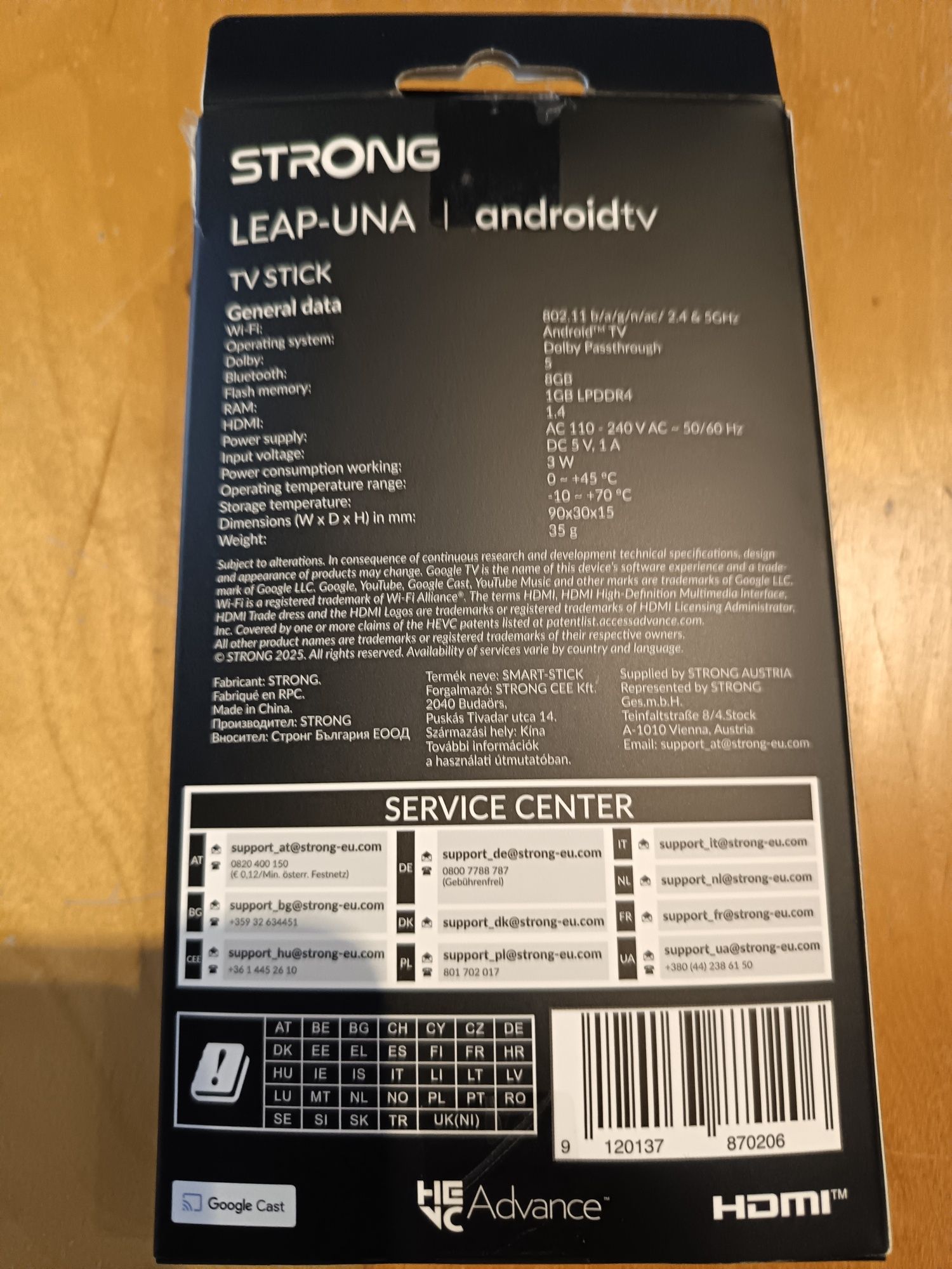 Pen strong android tv