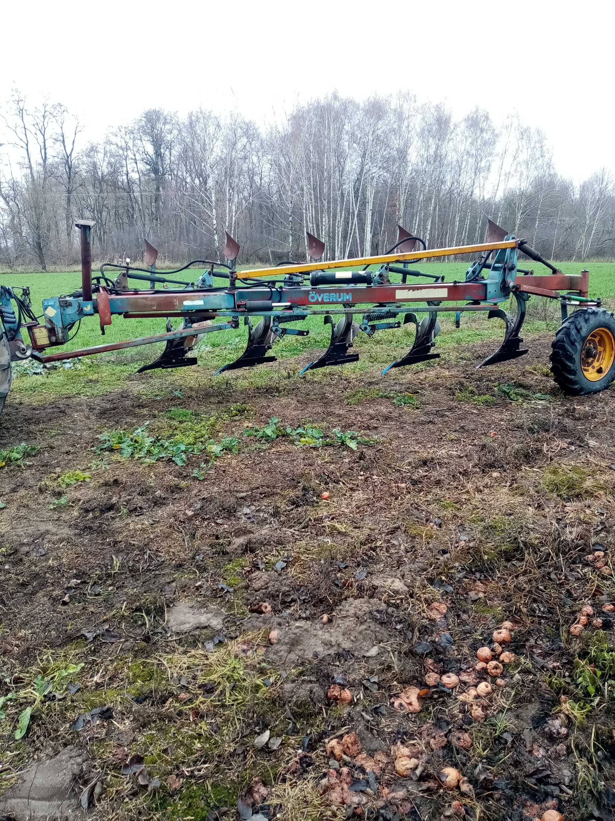 Pług Overum Półzawieszany Vario Non Stop 5 skibowy