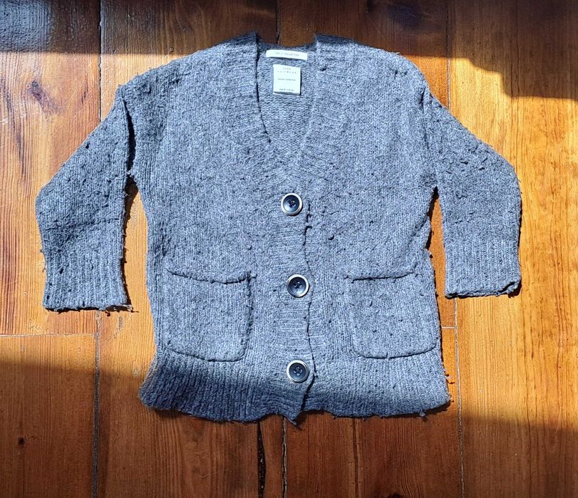 Casaco cinzento Zara 5 anos