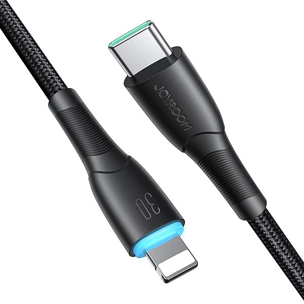 Kabel Joyroom Starry Series SA32-CL3/30W USB-C / Lightning 1m - czarny