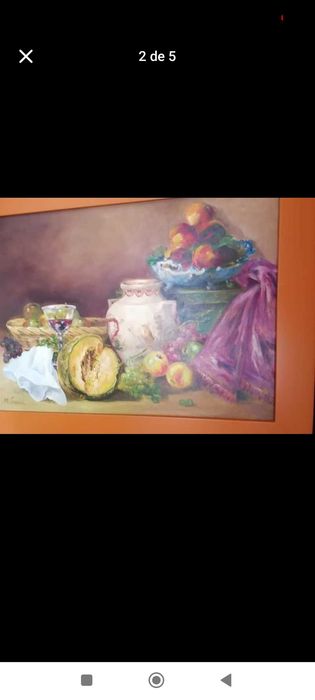 Conjunto de pinturas a óleo