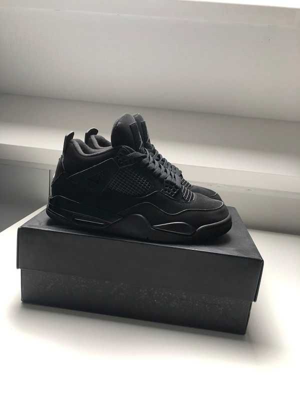 Nike Air Jordan 4 Retro Black Eu 43