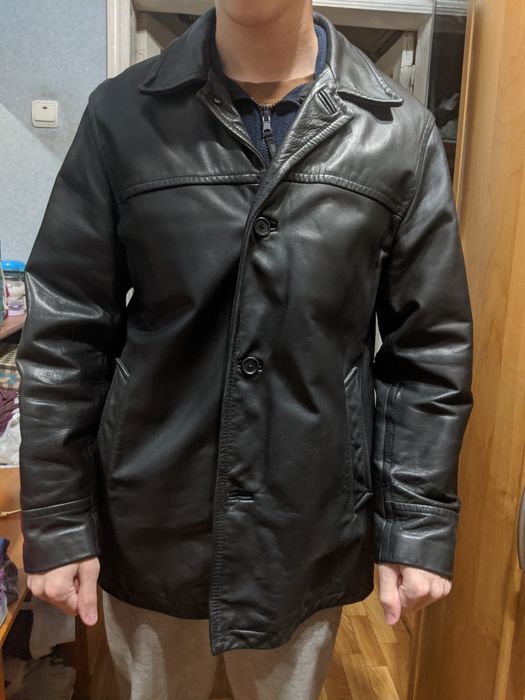 Куртка шкіряна жакет