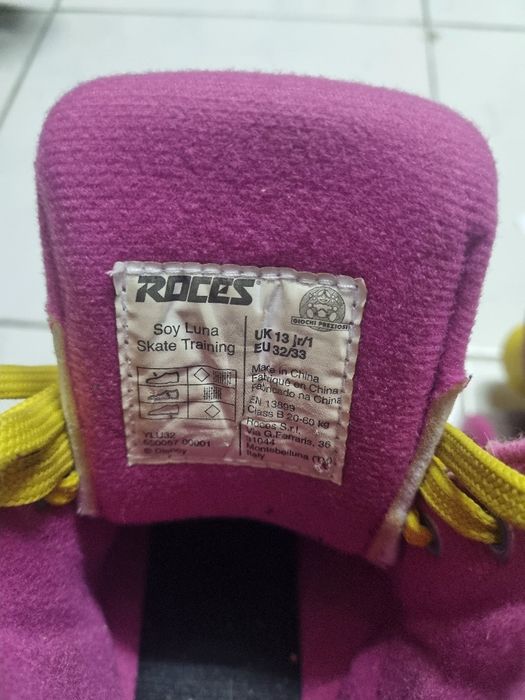 Patins Menina Rosa