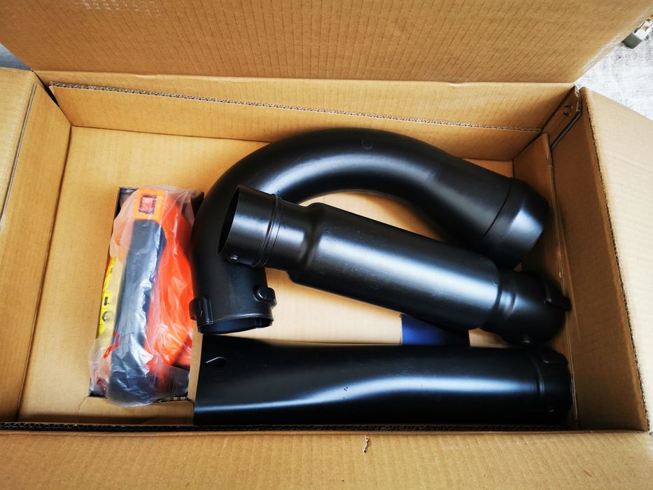 Dmuchawa+odkurzacz do liści śniegu spalinowa na benzyne z workiem 3w1