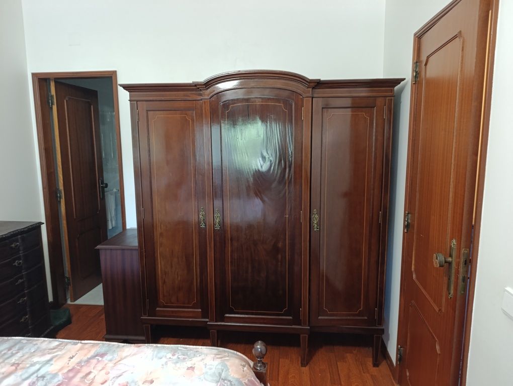 Mobília de quarto completa cama com colchão
