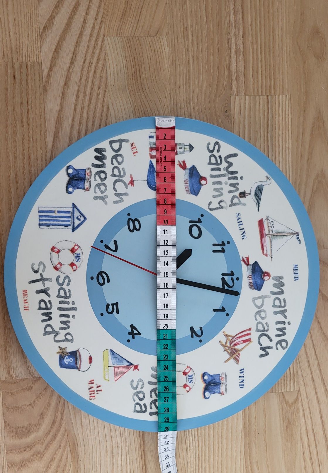 Zegar marynarski - duży 30 cm
