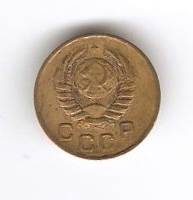 Монета СССР 1 копейка 1940, XF-VF
