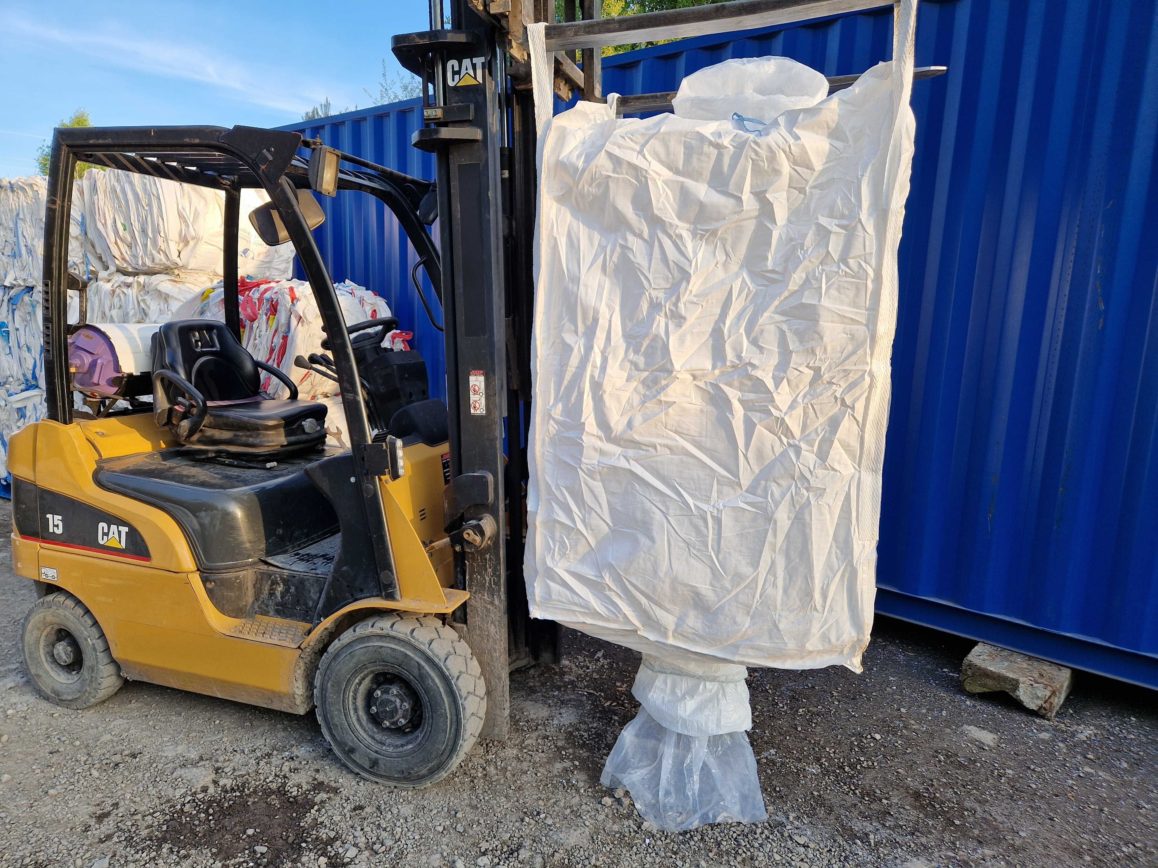 170x80x100 cm, big bag z wkładką foliową | KUKURYDZA | KISZONKA | bagi
