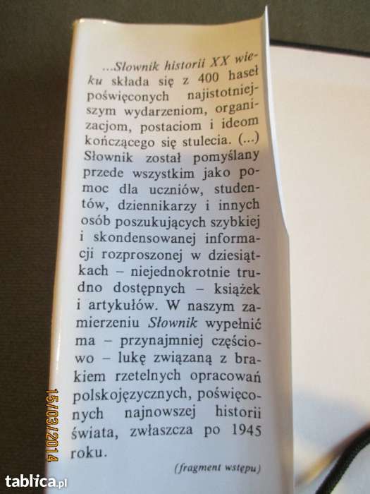 Słownik historii XX wieku Bożena Bankowicz