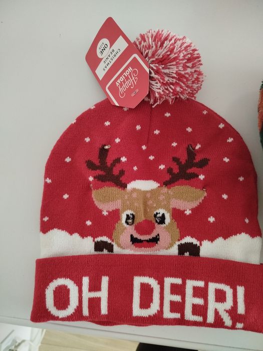 Czapka świąteczna zimowarz