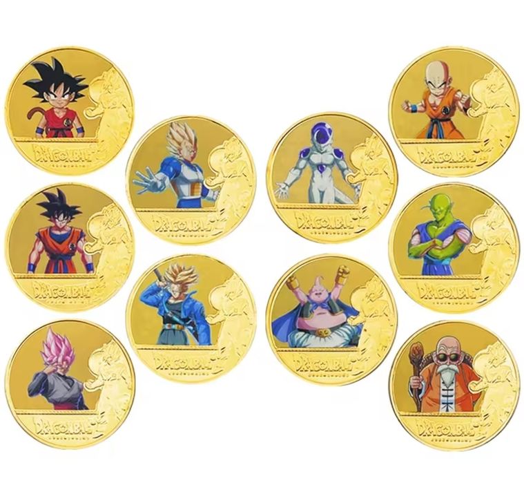 Moedas dragon ball