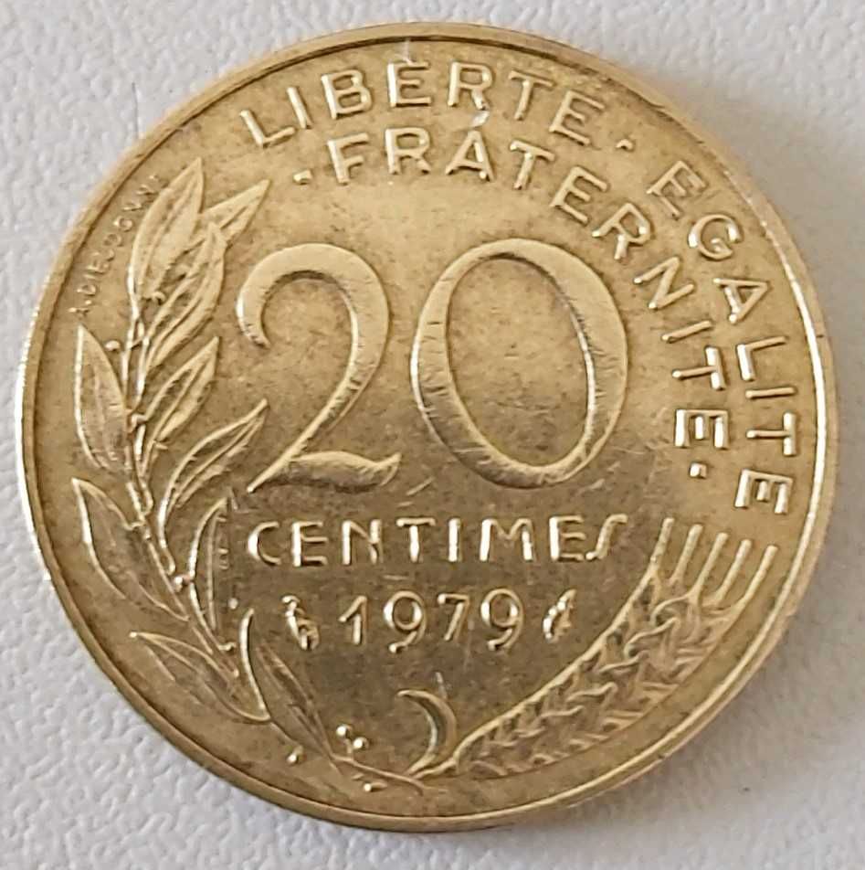 20 Cêntimos de 1979 de França