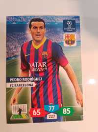 Karta Base card Champions League 2013/14 - Pedro Rodriguez