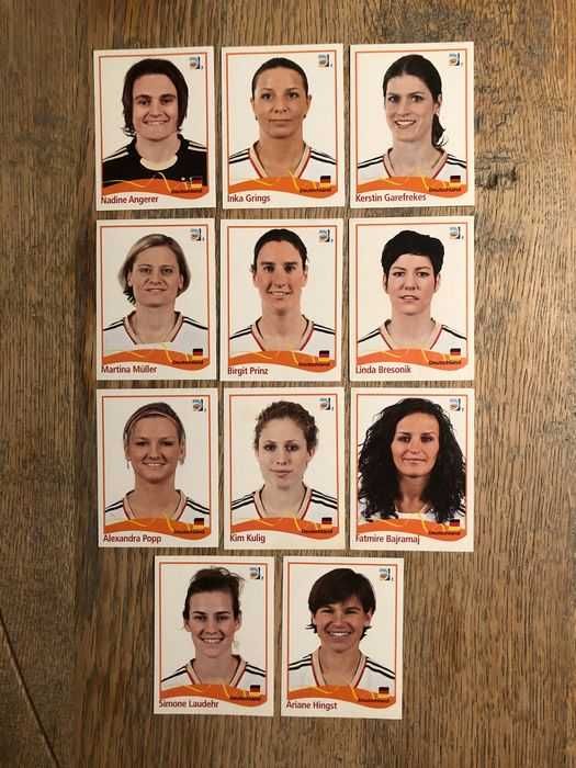 Cromos WC Women 2011