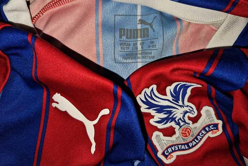 Crystal Palace F.C. Puma DryCell 2018-19 home size: XS 5/6 lat