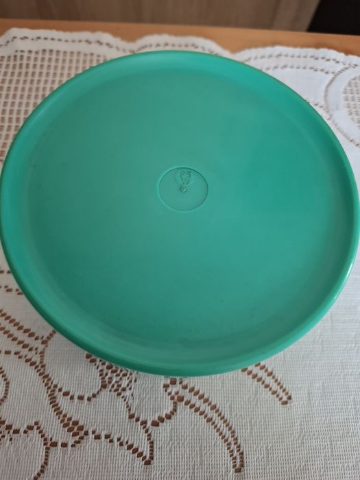 Stara waga PRL zielona