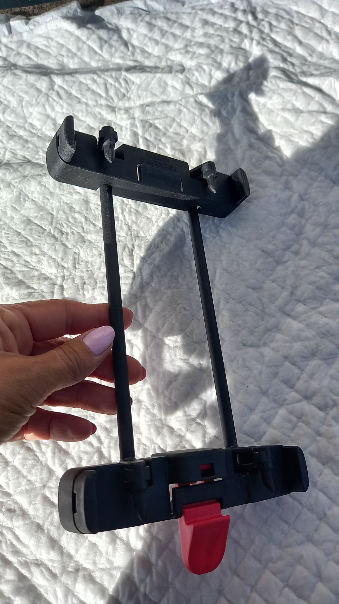 Używany adapter do bagażnika do roweru firmy klickfix
